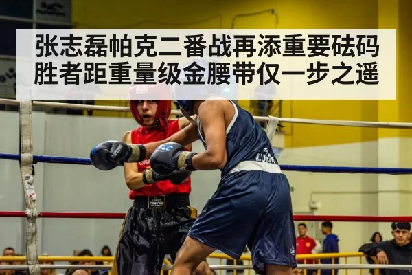 张志磊帕克二番战再添重要砝码 胜者距重量级金腰带仅一步之遥